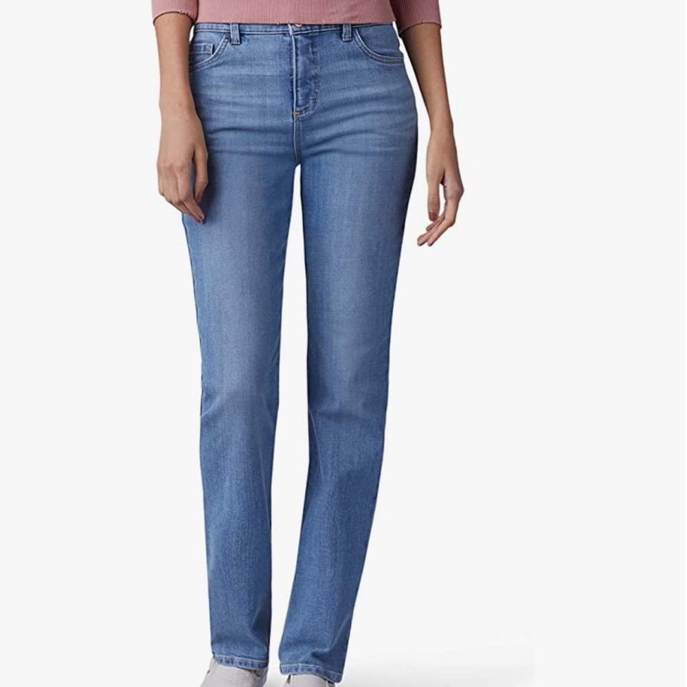 🤫[3 FOR $30]   Lee Women’s Instantly Slims Classic Relaxed Fit Monroe